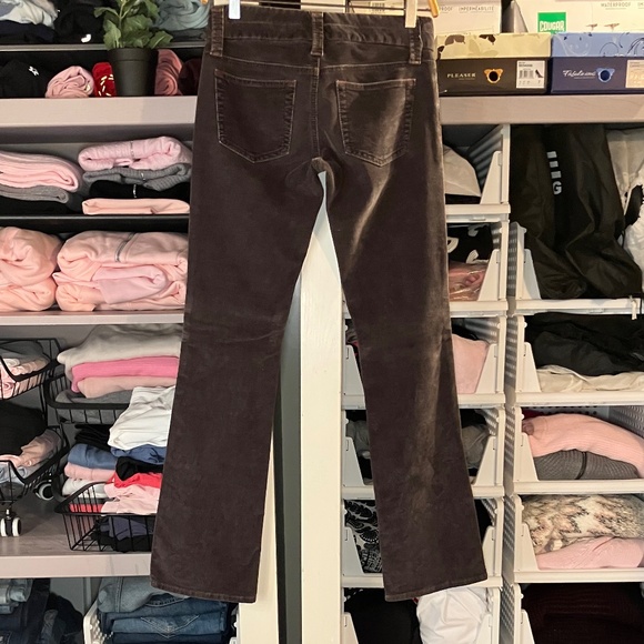 Gap Dark Brown Relaxed Corduroy Pants - Picture 2 of 6